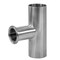 Steel & Obrien 3" x 2" BPE Ext. Tan. Clamp Outlet x Weld Reducing Tee, 316SS SF4 S7RWWK-3X2-PM-316 - alternate 1